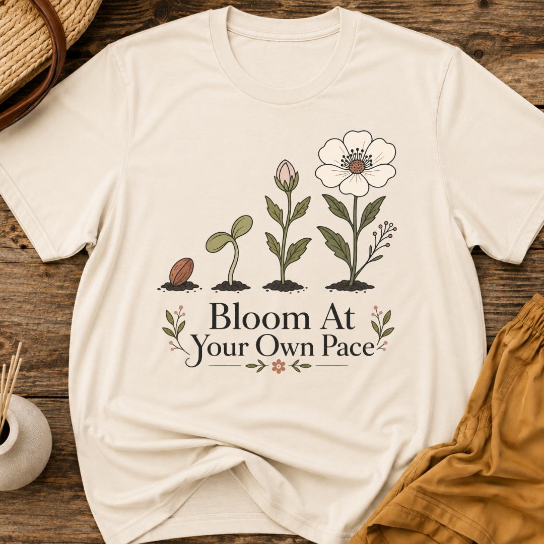 BLOOM AT YOUR OWN PACE