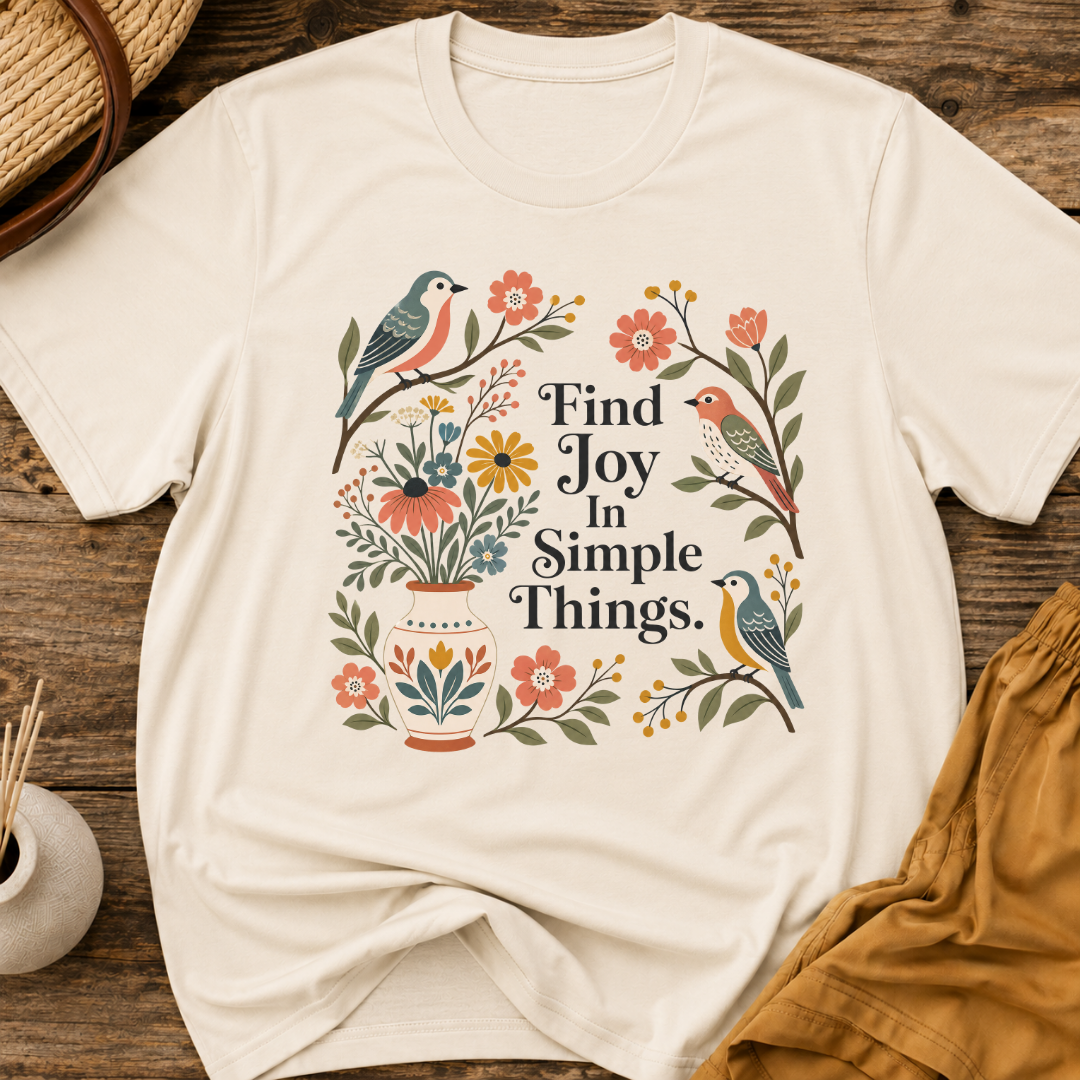 Find joy in simple things