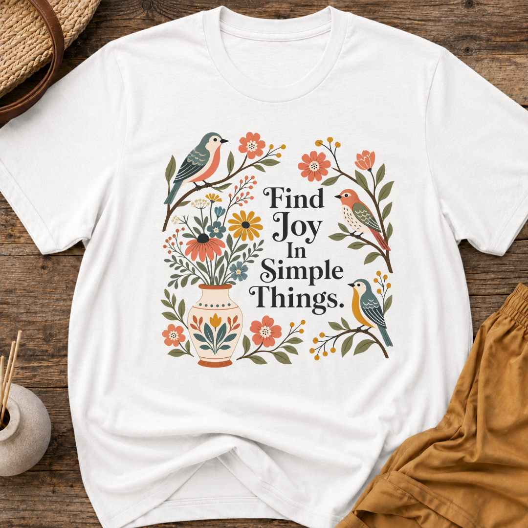 Find joy in simple things