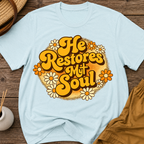 He restores my soul