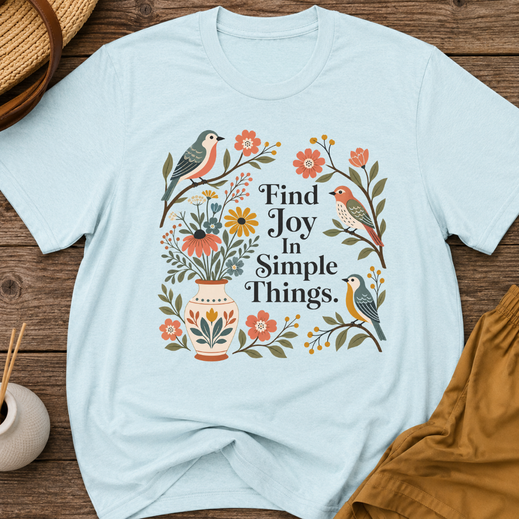 Find joy in simple things